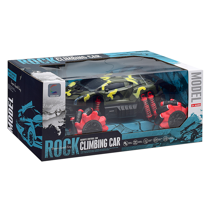 Машина 6538S "Джип-акробат" на р/у, 27 MHz, в коробке