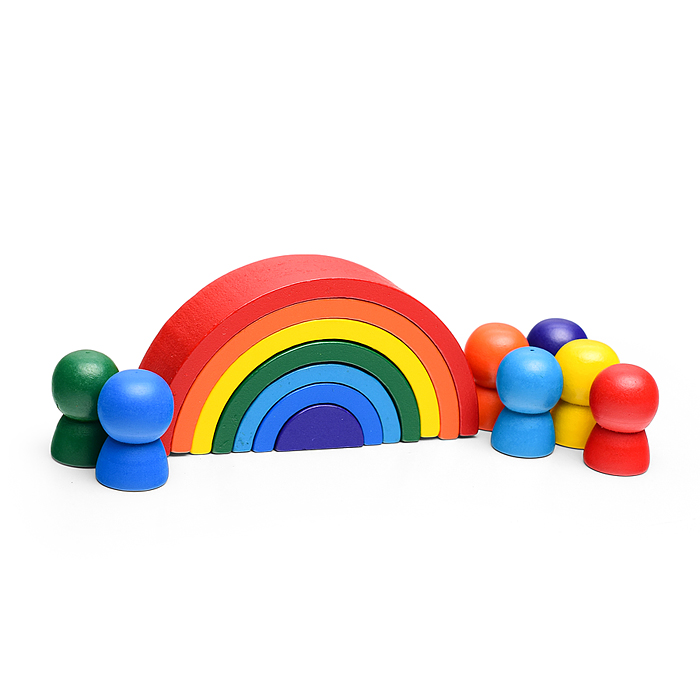 Пирамидка D2080 "Радужная-2"