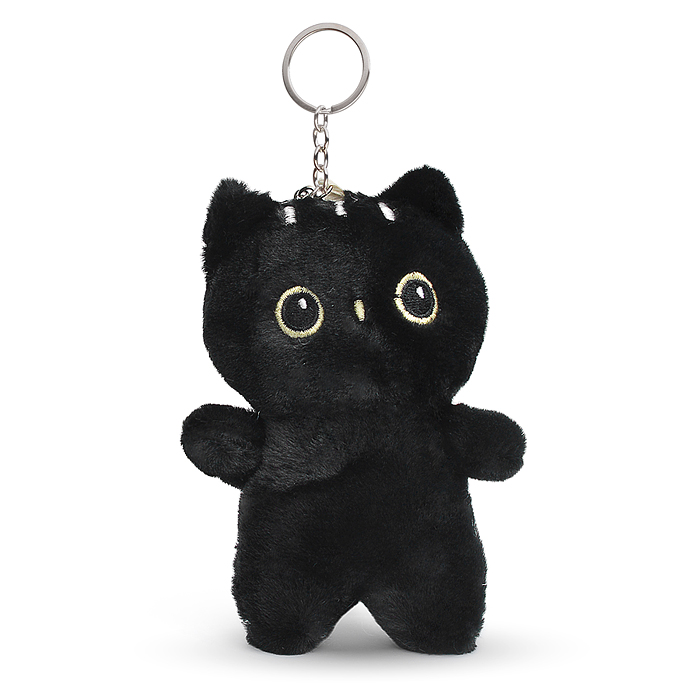 Мягкая игрушка-брелок М1416 "Кот Пушистик" 12см