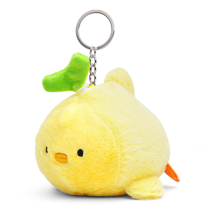 Мягкая игрушка-брелок М1413 "Собака Чили" с кольцом 12см