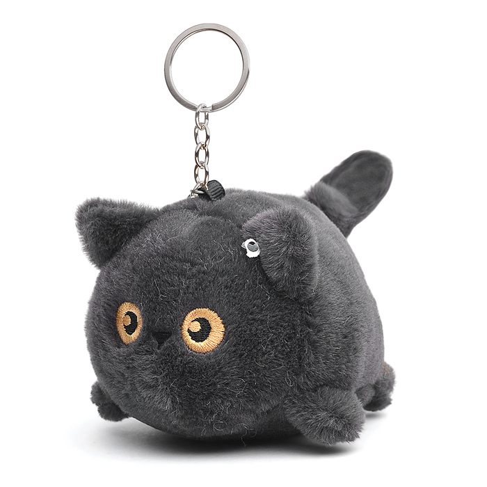 Мягкая игрушка-брелок М1413 "Собака Чили" с кольцом 12см