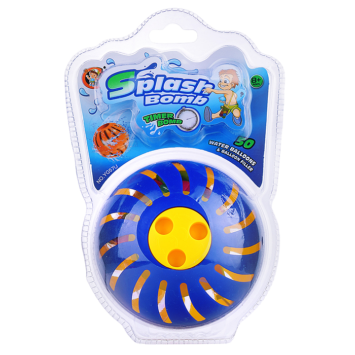 Фото к товару Игрушка - брызгалка YG57U "Шар" на листе Игрушка - брызгалка YG57U "Шар" на листе