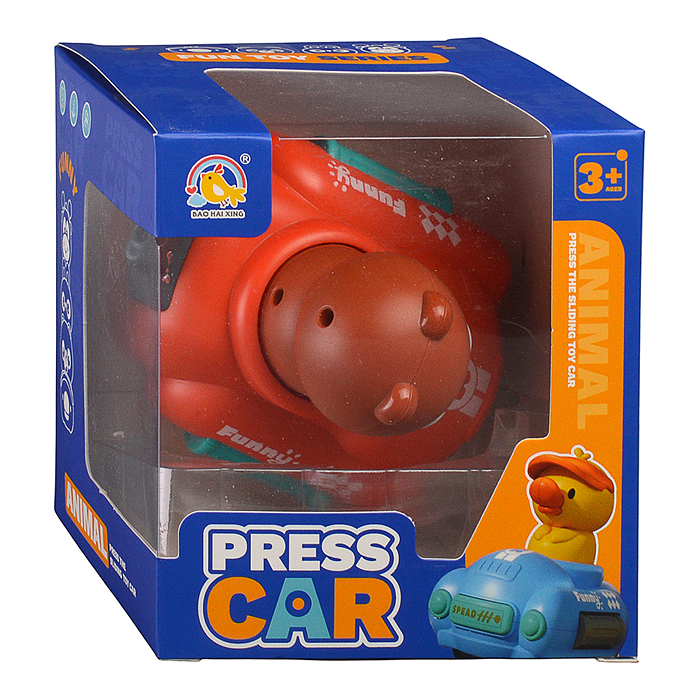 Машина BHX897 "Веселый зоопарк-2" в коробке