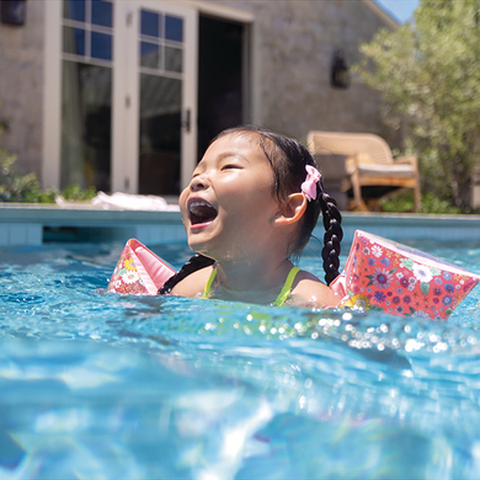 Нарукавники 23х15см "Сладкий цветок" 3-6 лет.,  INTEX 56669EU