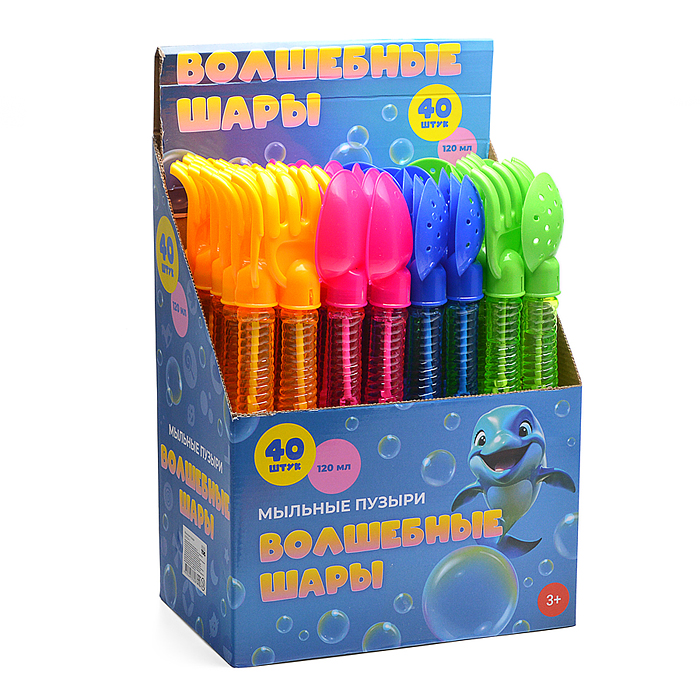 Мыльные пузыри UT0154-1 "Волшебные шары" 120 мл