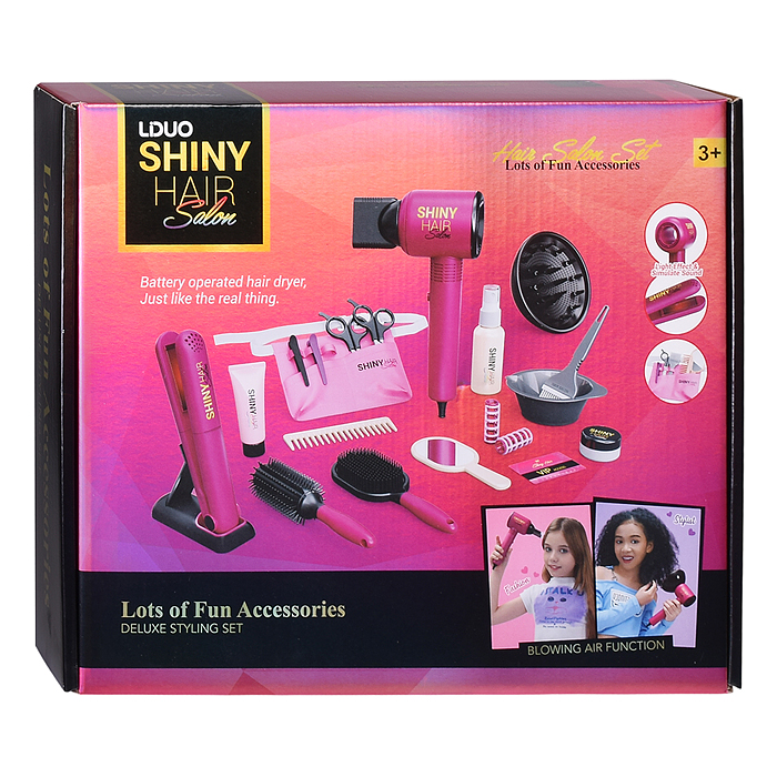 Фото к товару Набор стилиста 626031 "Модная прическа-3" в коробке Набор стилиста 626031 "Модная прическа-3" в коробке