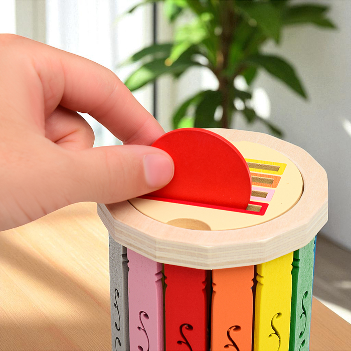 Игра развивающая D2023 "Цветной сортер"