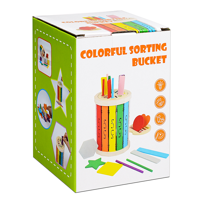 Игра развивающая D2023 "Цветной сортер"