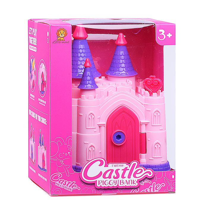 Фото к товару Копилка ZH998-63 "Замок" в коробке Копилка ZH998-63 "Замок" в коробке