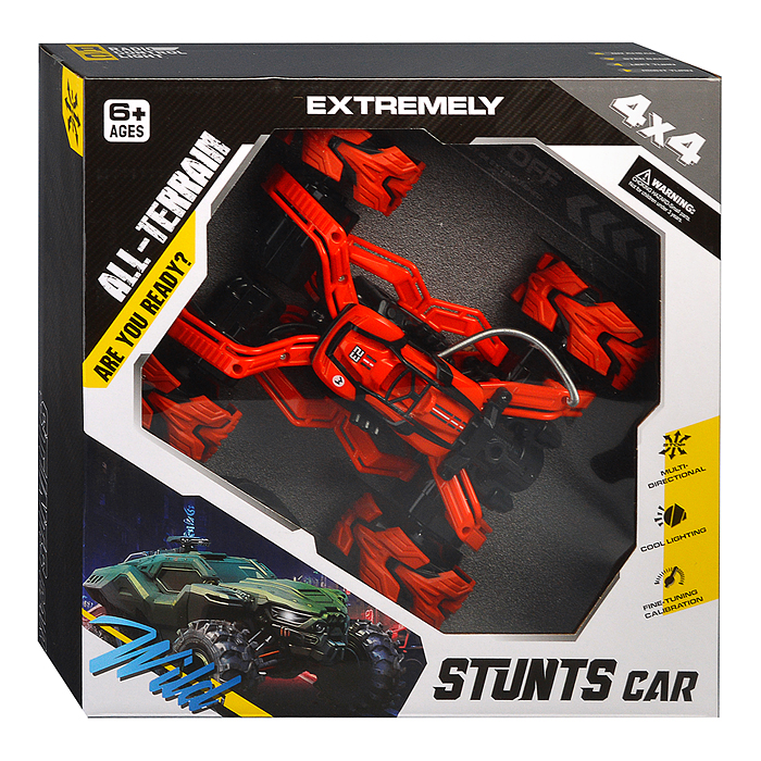 Машина 15968--1A "Трюкач" р/у, 27 MHz, в коробке