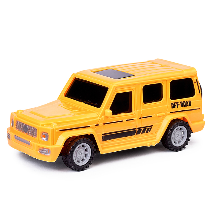 Машина DE28-1 "Яркий внедорожник" р/у, 27 MHz, в коробке