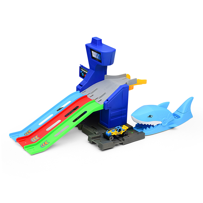 Фото к товару Автотрек 8196 "Пасть акулы" в коробк Автотрек 8196 "Пасть акулы" в коробк