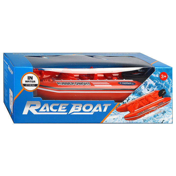 Лодка 53916 "Драйв" на батарейках, в коробке