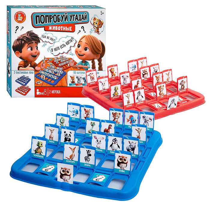 Игрушка "Попробуй угадай. Животные" Active time