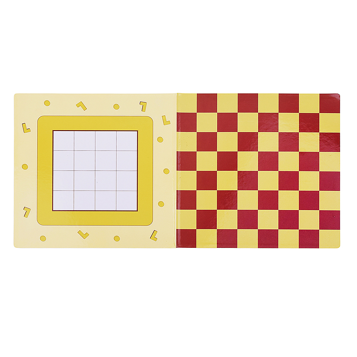 Игры на магнитах в дорогу. Шахматы. L-игра