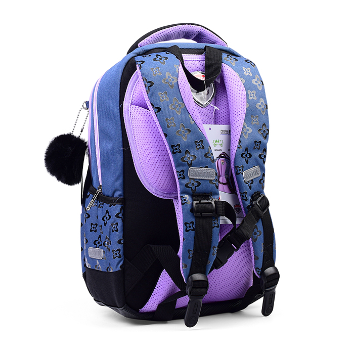 Рюкзак "Fit26. Fashion" 39x26,5x15,5 см (18 л) 500 г, 2 отделения на молнии, одно 