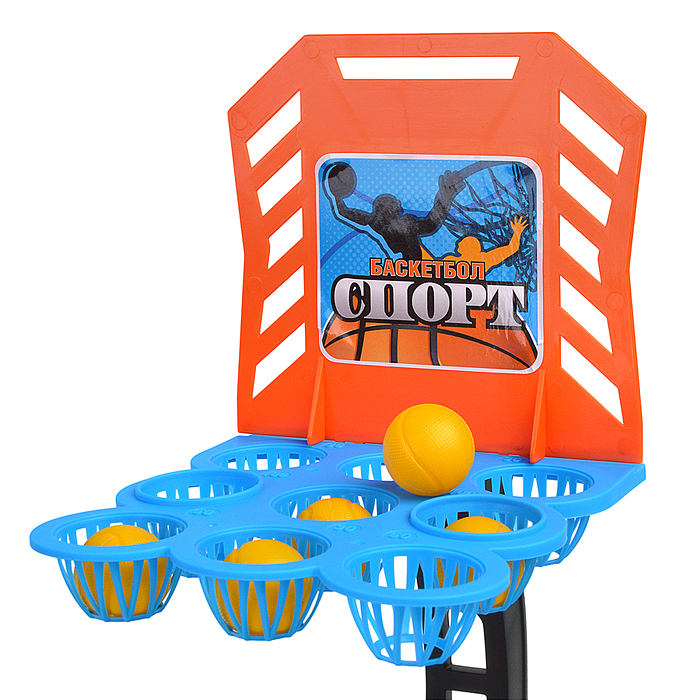 Игра настольная "Баскетбол" 2 в 1