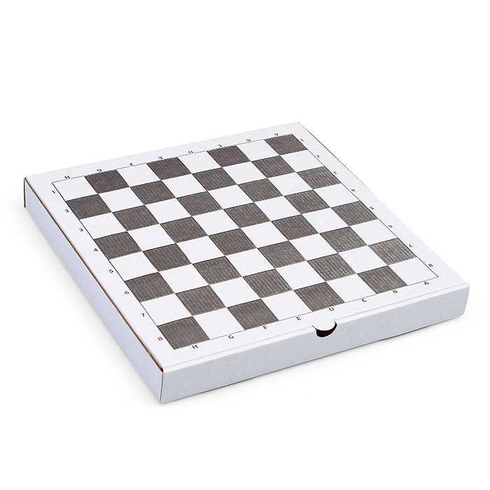 Шахматы обиходные деревянные "Объедовские" с дорожной гофродоской "Классика" (295*295*36)