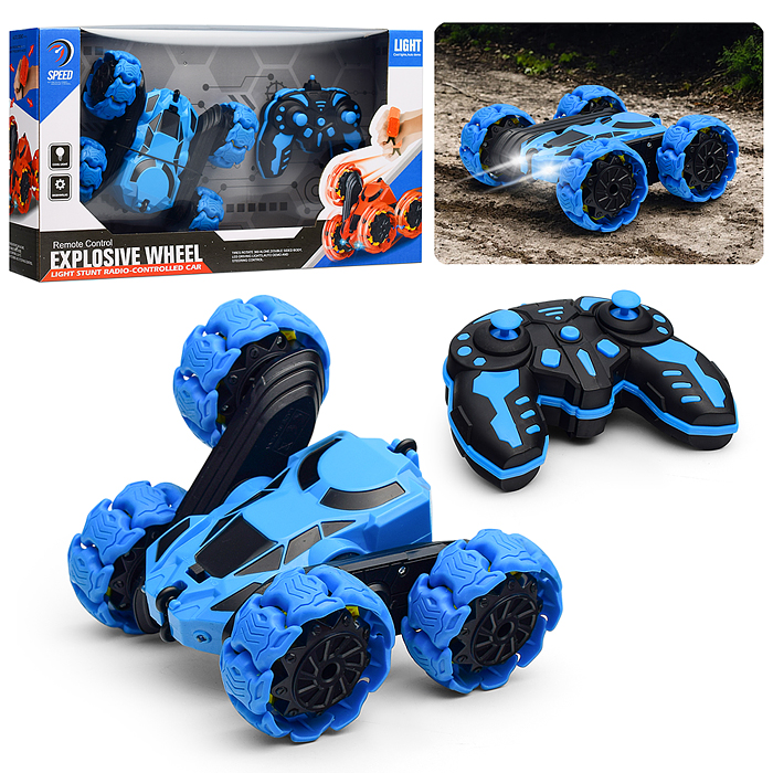 Машина JT678 "Explosive wheel" р/у, 27 MHz, в коробке