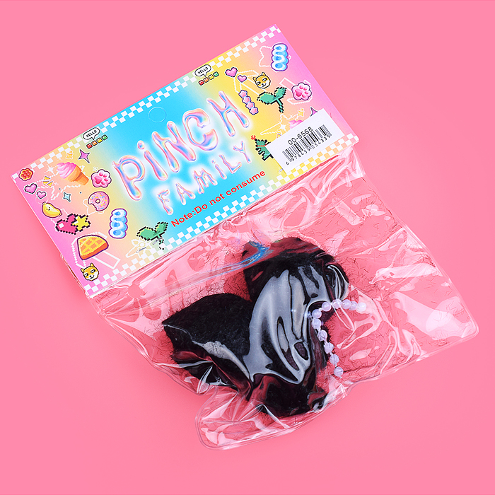 Игрушка-антистресс 00-6568 "Черная кошка"