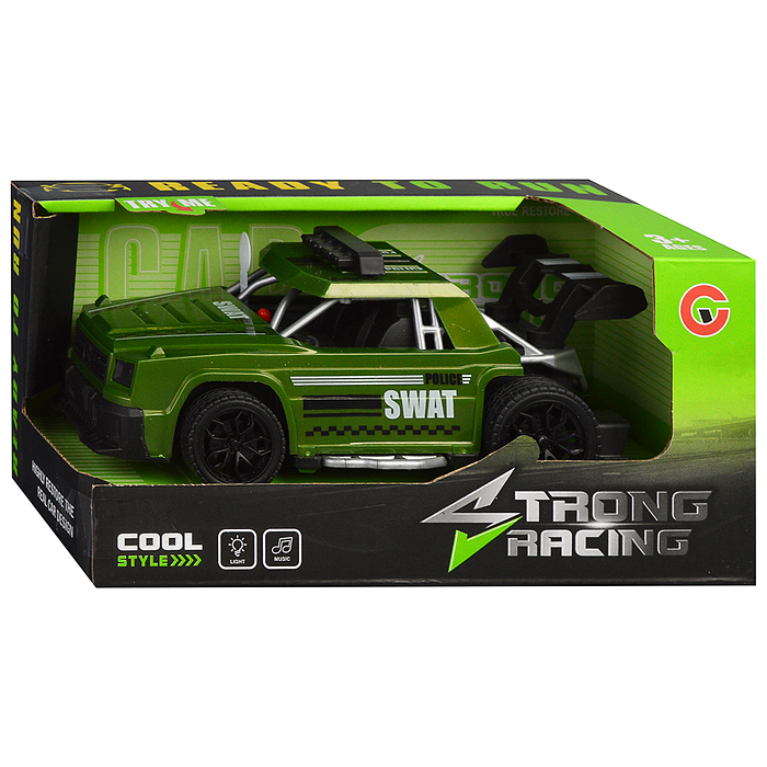 Машина 9824-3C "Автозвук-3" в коробке