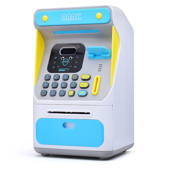 Фото к товару Копилка 7010A "Банк" в коробке Копилка 7010A "Банк" в коробке