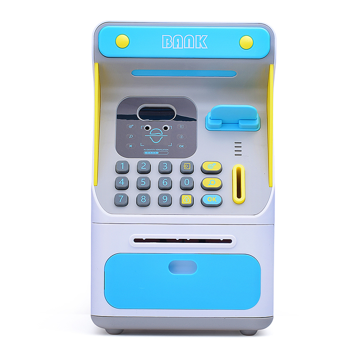 Фото к товару Копилка 7010A "Банк" в коробке Копилка 7010A "Банк" в коробке