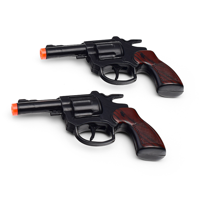 Набор 88999 "Военный" два пистолета, наручники, свисток, жетон в пакете