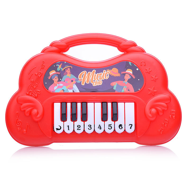 Фото к товару Пианино 238-8A "Музыкальные зверята-2" в пакете Пианино 238-8A "Музыкальные зверята-2" в пакете