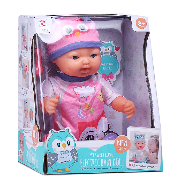 Пупс 6311 с аксессуарами "Анжелика" в коробке