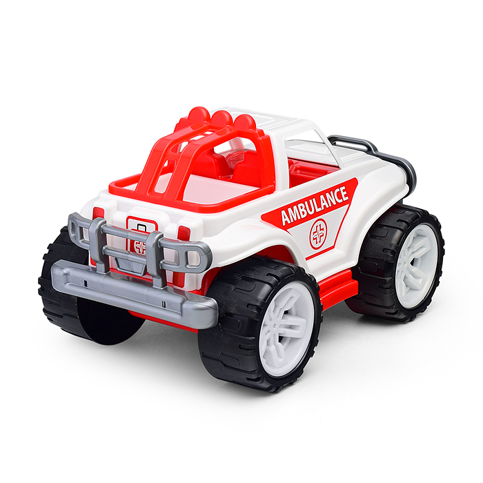 Машина внедорожник "Скорая" в коробке
