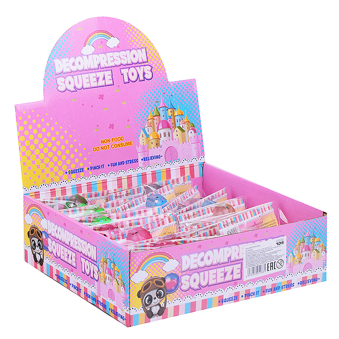 Игрушка-антистресс 00-6423 "Черепашка разноцветная"