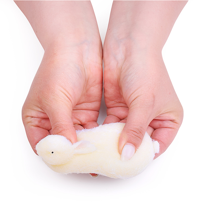 Игрушка-антистресс 00-6551 "Кролик с морковкой"