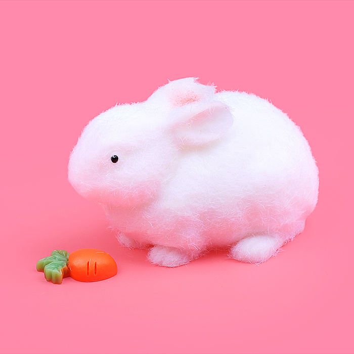 Игрушка-антистресс 00-6551 "Кролик с морковкой"