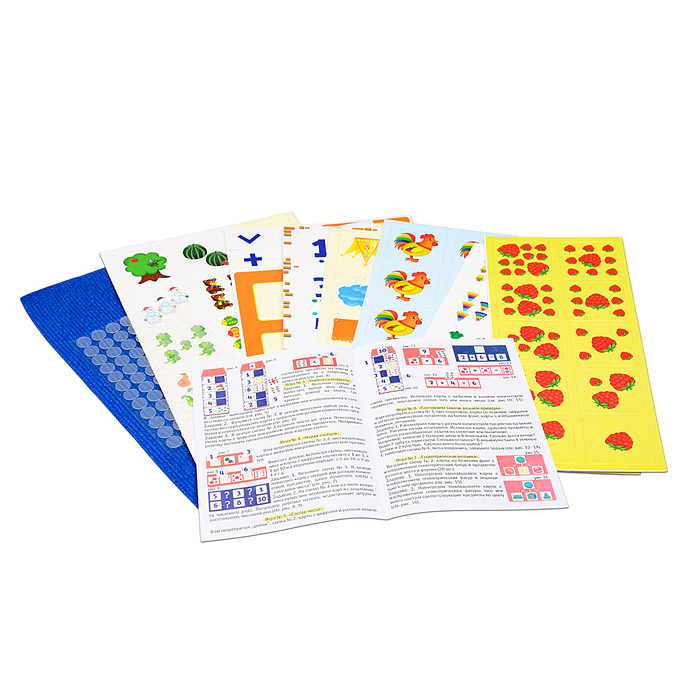 Игра "Тренажер математический на липучках"