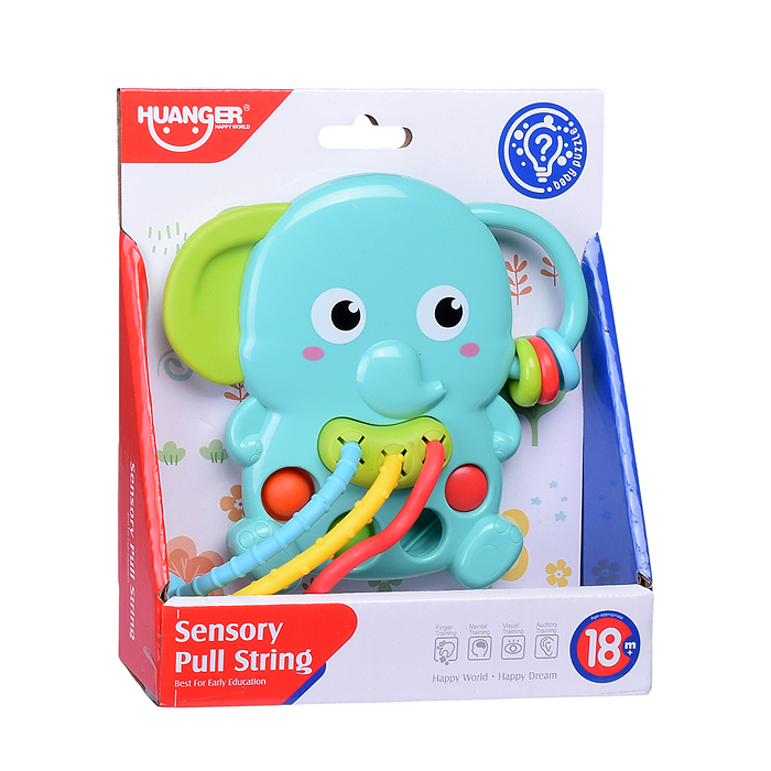 Развивающая игрушка HE0195 "Забавный слоник" в коробке