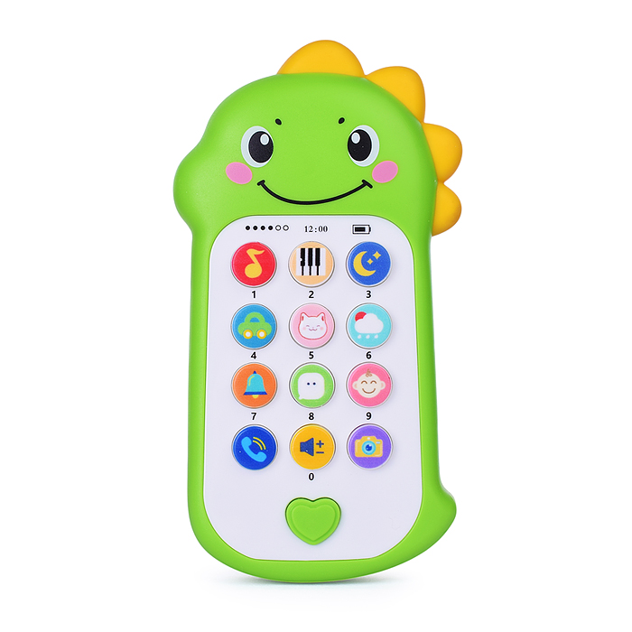 Телефон HE0558 "Динозаврик" в коробке