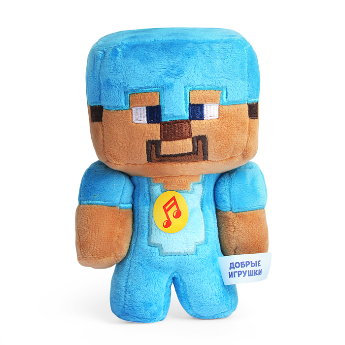 Игрушка мягкая "Maincraft 2" 18 см., озвуч., в пакете Игрушка мягкая "Maincraft 2" 18 см., озвуч., в пакете