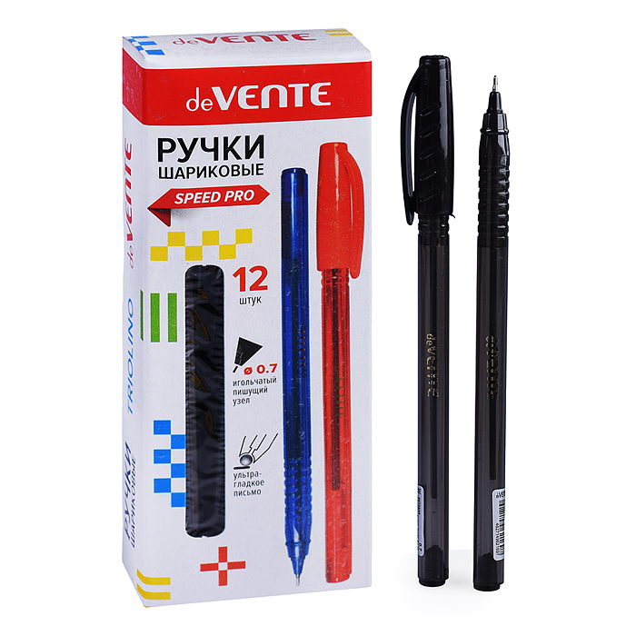 Ручка шариковая "Triolino Translucent" серия Speed Pro, d=0,7 мм, ультра гладкое письмо, че