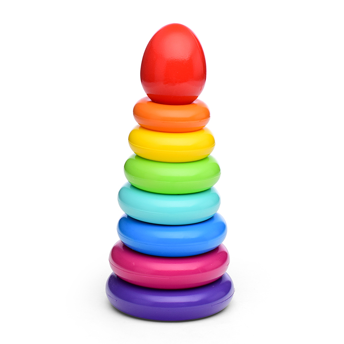 Пирамида "Капелька" 25см, 9дет. (в сетке)