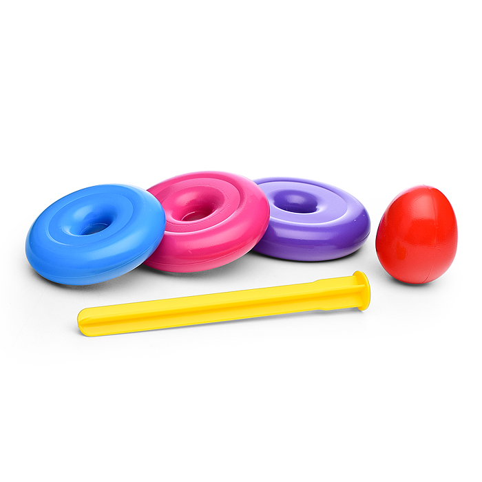 Пирамида "Капелька" 25см, 9дет. (в сетке)