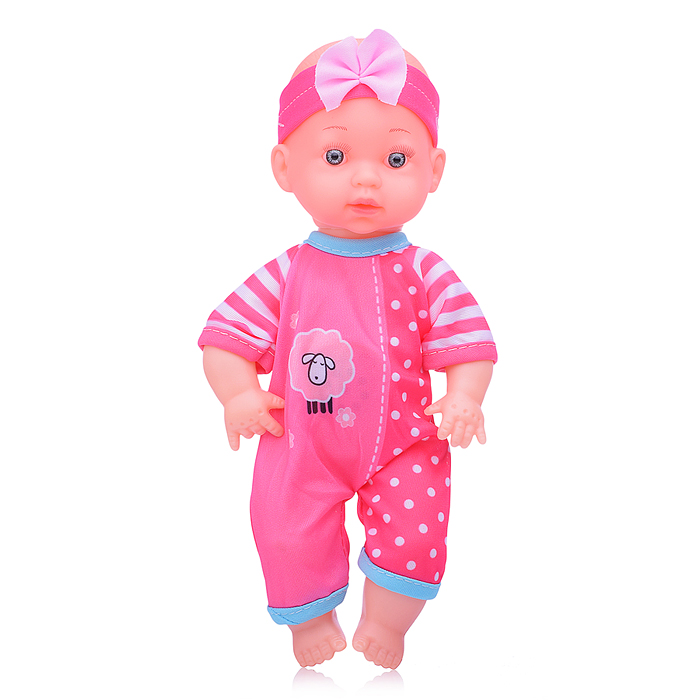 Пупс UT0170-3 "Мой пупсик" Любимый малыш с аксессуарами, со звуком, в пакете