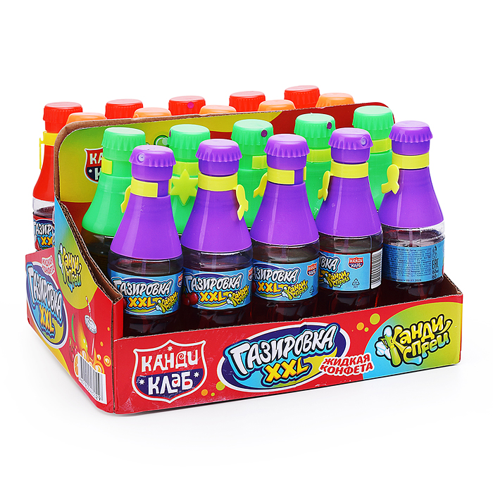 Жидкая конфета "Газировка XXL" ассорти 60мл*20шт