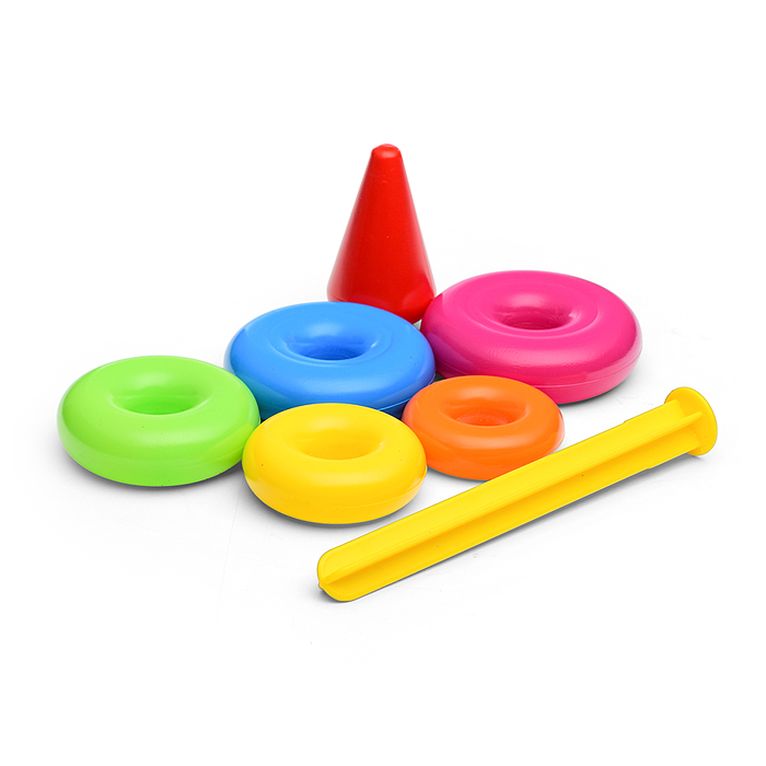 Пирамида "Классика " 19,5см, 7дет. (в сетке)