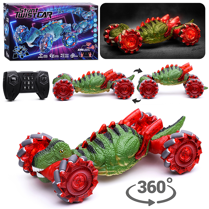 Машина HG4-43 "Dinosaur stunt car" р/у, 27 MHz, в коробке