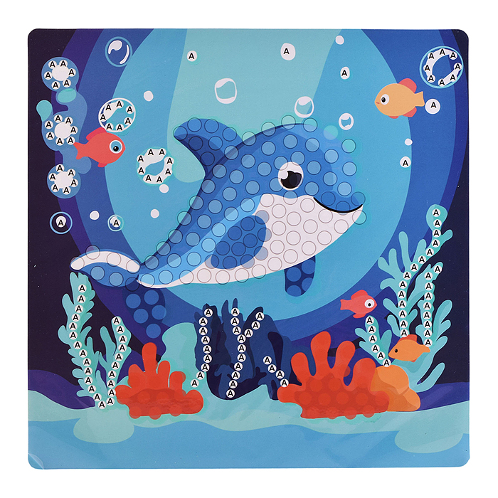 Набор творческая мастерская 00-6762 "Дельфин" 20*20 см.