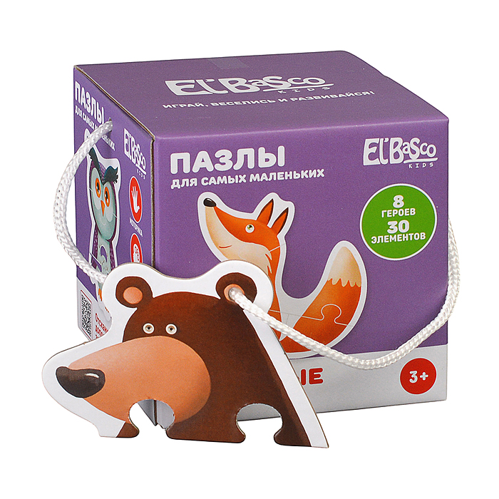 Фото к товару Пазл "Животные леса" Пазл "Животные леса"