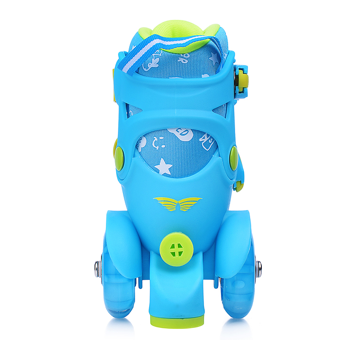 Фото к товару Ролики детские U011007Y размер S, голубые Ролики детские U011007Y размер S, голубые