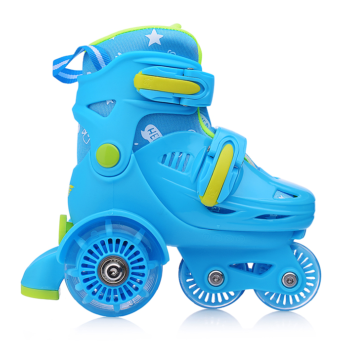 Фото к товару Ролики детские U011007Y размер S, голубые Ролики детские U011007Y размер S, голубые