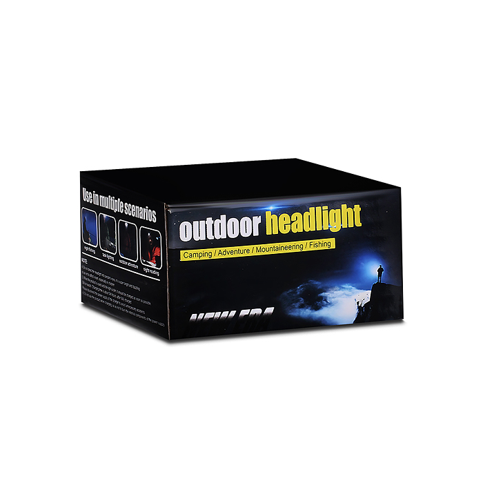 Фонарь налобный 00-6075 аккумуляторный, 400 мАч